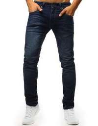Pánske tmavomodré jeansy