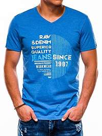 Perfektné modré tričko s1161