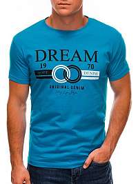 Pohodlné modré tričko Dream S1487