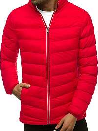 Prešívaná červená bunda na zimu JB/JP1100