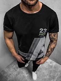 Štýlové tričko čierne JS/SS10932Z