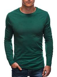 Tmavozelené bavlnené tričko L148