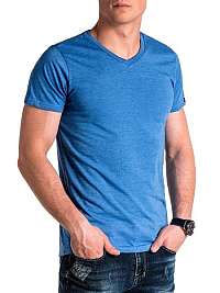 Trendy tričko v modrej farbe s1041