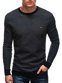 Tričko s dlhým rukávom v čiernej farbe L160