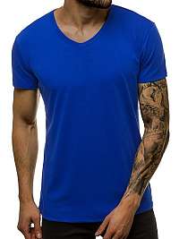 Univerzálne kobaltovo modré tričko J.STYLE 712007