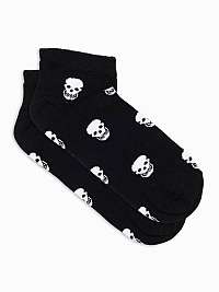 Veselé čierno-biele ponožky U177