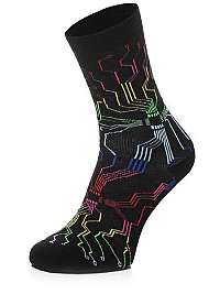 Zaujímavé farebné ponožky 024