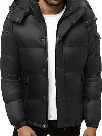 Zimná bunda v čiernej farbe JB/JP1161/1