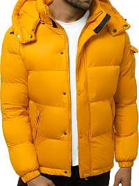 Zimná bunda v žltej farbe JB/JP1161/5