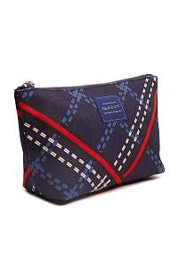 KOZMETICKÁ TAŠKA GANT D1. SIGNATURE WEAVE MAKE UP BAG