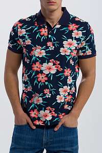 POLOKOŠEĽA GANT O2. ALL OVER FLORAL PIQUE SS RUGGER