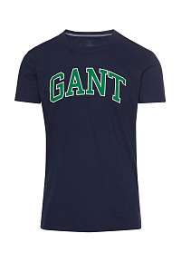 PYŽAMOVÉ TRIČKO GANT CREW NECK T-SHIRT LOGO PRINT