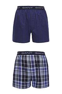 SPODNÁ BIELIZEŇ GANT 2-PACK BOXER SHORTS CHECK/GINGHAM