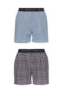 SPODNÁ BIELIZEŇ GANT MINI GINGHAM BOXER SHORTS 2-PACK