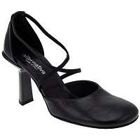 Alternativa  Decolte Punta Tonda Tacco Largo  Čierna
