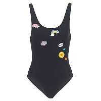 Banana Moon  Plavky jednodielne BELAIR SUPERCOLOR  Čierna