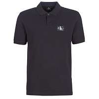 Calvin Klein Jeans  Polokošele s krátkym rukávom MONOGRAM LOGO REGULAR FIT POLO  Čierna