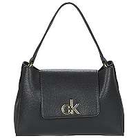 Calvin Klein Jeans  Tašky cez rameno RE LOCK TOP HANDLE SATCHEL  Čierna