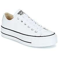 Converse  CHUCK TAYLOR ALL STAR LIFT CLEAN OX LEATHER  Biela