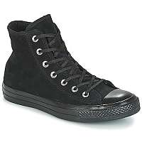 Converse  CHUCK TAYLOR ALL STAR MONO PLUSH SUEDE HI BLACK/BLACK/BLACK  Čierna