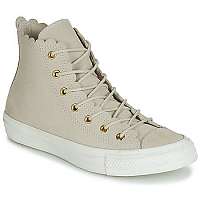 Converse  Členkové tenisky CHUCK TAYLOR ALL STAR FRILLY THRILLS SUEDE HI  Biela