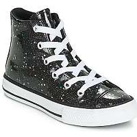 Converse Členkové tenisky CHUCK TAYLOR ALL STAR GALAXY GLIMMER HI Čierna