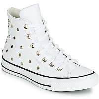 Converse  Členkové tenisky CHUCK TAYLOR ALL STAR LEATHER STUDS  HI  Biela