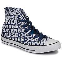 Converse  Členkové tenisky CHUCK TAYLOR ALL STAR WORDMARK HI  Modrá