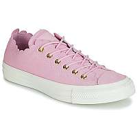 Converse  Nízke tenisky CHUCK TAYLOR ALL STAR FRILLY THRILLS SUEDE OX  Ružová