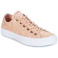 Converse  Nízke tenisky CHUCK TAYLOR ALL STAR SHIMMER SUEDE OX DUSK PINK/DUSK PINK/WHITE  Ružová