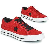 Converse  Nízke tenisky ONE STAR DARK STAR VINTAGE SUEDE OX  Červená