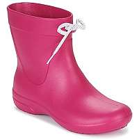 Crocs  Čižmy do dažďa CROCS FREESAIL SHORTY BOOTS  Ružová