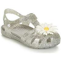 Crocs  Sandále CROCS ISABELLA CHARM SANDAL K  Strieborná