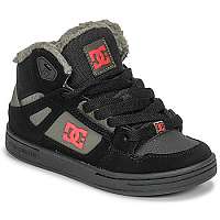 DC Shoes Členkové tenisky PURE HIGH-TOP WNT Čierna