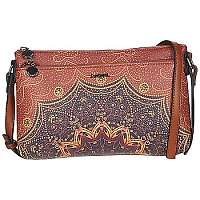 Desigual Tašky cez rameno TEKILA SUNRISE DURBAN Hnedá