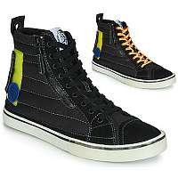 Diesel  Členkové tenisky D-VELOWS MID PATCH  Čierna