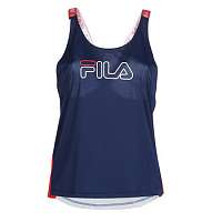 Fila  Tielka a tričká bez rukávov WOMEN BELLA LOOSE TANK  Modrá