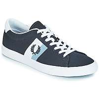 Fred Perry  Nízke tenisky UNDERSPIN PLASTISOL TWILL  Modrá