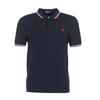 Fred Perry  SLIM FIT TWIN TIPPED  Modrá
