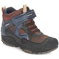 Geox  Členkové tenisky J NEW SAVAGE BOY B A  Hnedá