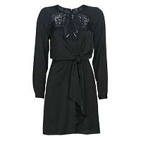 Guess  Krátke šaty CYPRIENNE  Čierna