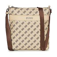 Guess  Vrecúška/Malé kabelky CITY LOGO CROSSBODY  Béžová