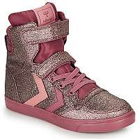 Hummel Členkové tenisky SLIMMER STADIL GLITTER JR Ružová