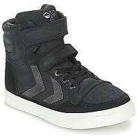 Hummel Členkové tenisky STADIL OILED HIGH JR Čierna