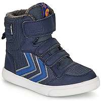 Hummel Členkové tenisky STADIL POLY BOOT MID JR Modrá