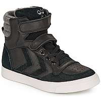Hummel Členkové tenisky STADIL WINTER HIGH JR Čierna