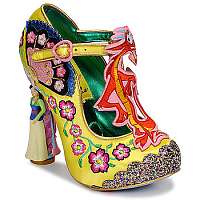 Irregular Choice Lodičky LET YOUR TRUE SELF SHINE Zlatá