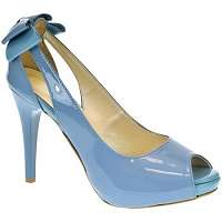 John-C  DÁMSKE MODRÉ LAKOVANÉ LODIČKY GLAMOUR  Other