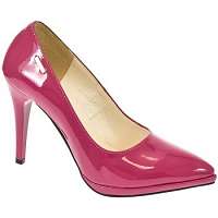 John-C  DÁMSKE RUŽOVÉ LAKOVANÉ LODIČKY CHRISTIANA  Ružová