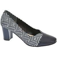 John-C  DÁMSKE TMAVOMODRÉ VZOROVANÉ LODIČKY MARLEN  Other